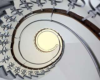 Treppenhaus von 1904